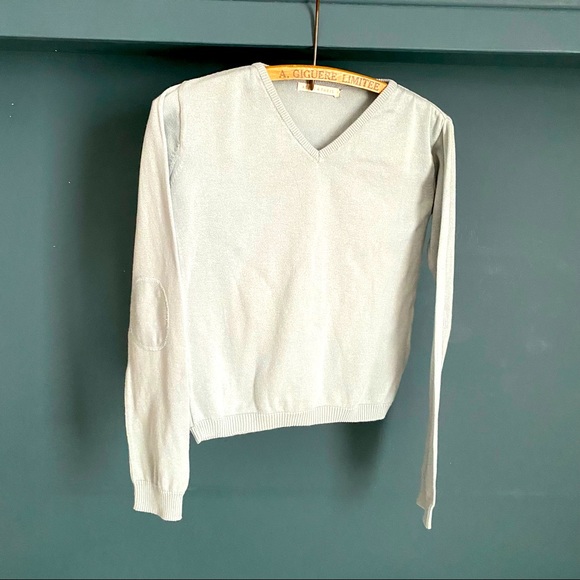 2 brand new V neck cotton sweaters ‘ Alice à Paris’ NWOT - Picture 2 of 7